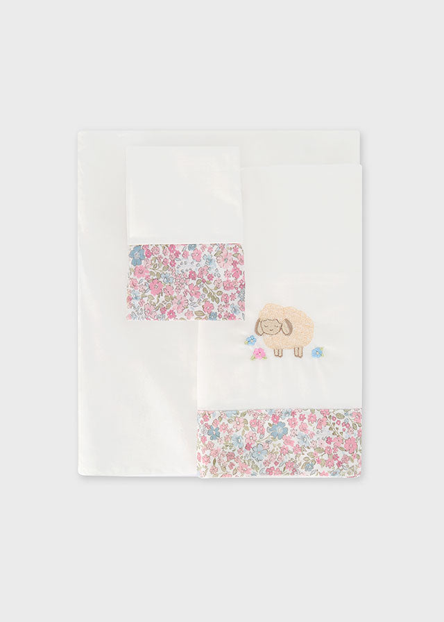 SET LENZUOLINO LETTINO - Mayoral Newborn