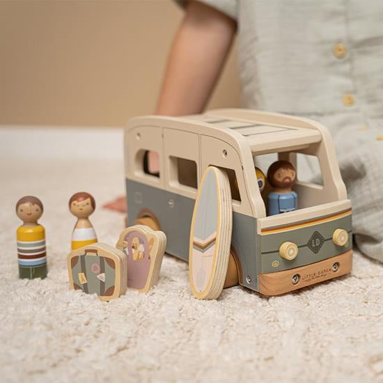 Camper vintage con personaggi - Little Dutch