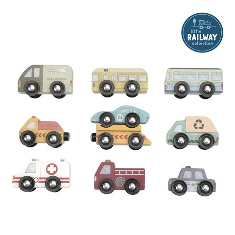 Set veicoli Railiway - Little Dutch