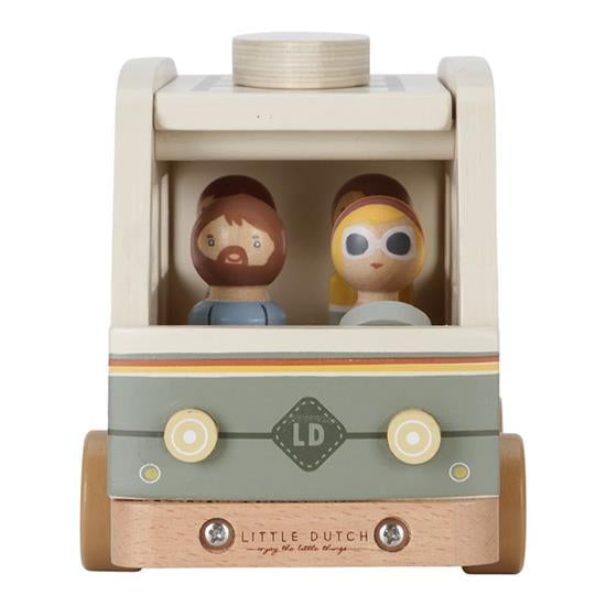 Camper vintage con personaggi - Little Dutch