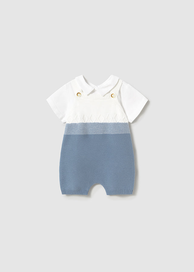 COMPLETO SALOPETTE TRICOT  - Mayoral Newborn