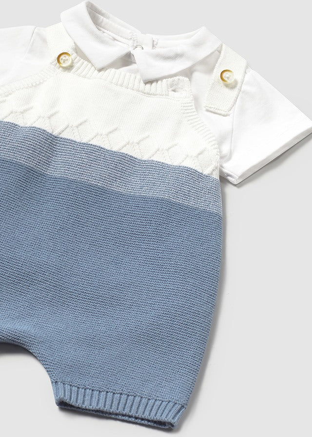COMPLETO SALOPETTE TRICOT  - Mayoral Newborn
