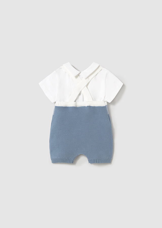 COMPLETO SALOPETTE TRICOT  - Mayoral Newborn