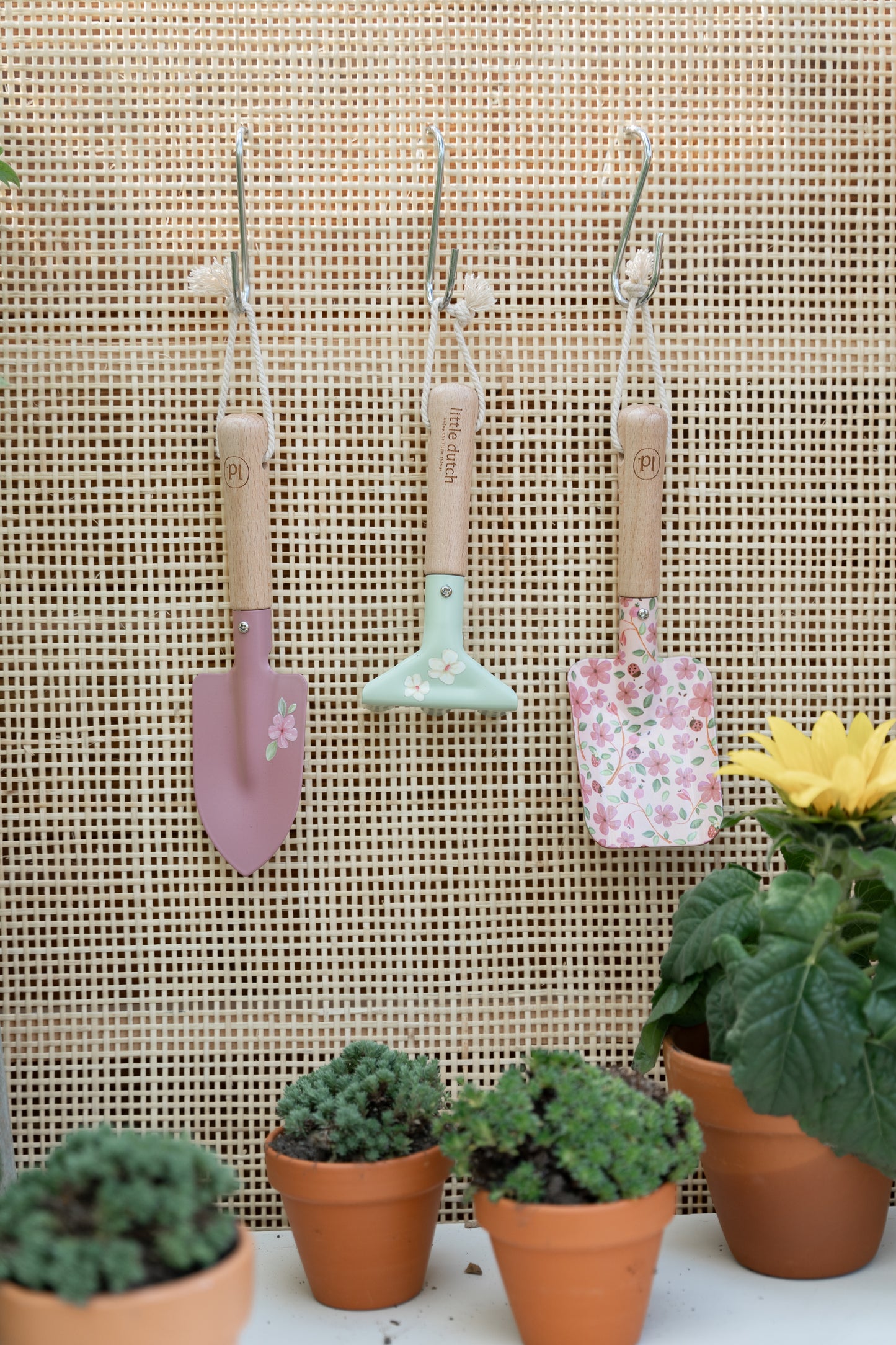 Set Attrezzi giardinaggio rosa - Little Dutch