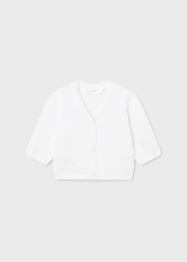 GIACCHINO IN TRICOT BIANCO - Mayoral Newborn