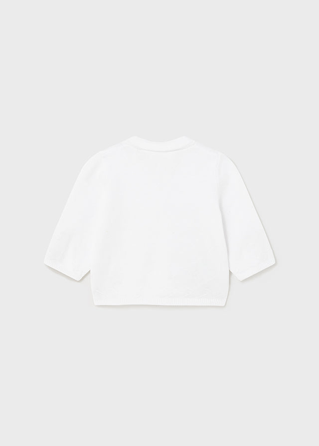 GIACCHINO IN TRICOT BIANCO - Mayoral Newborn