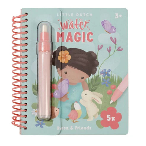 Libro magico da colorare Rose - Little Dutch