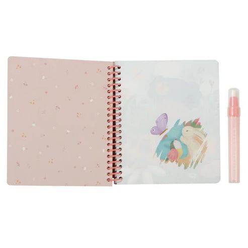 Libro magico da colorare Rose - Little Dutch