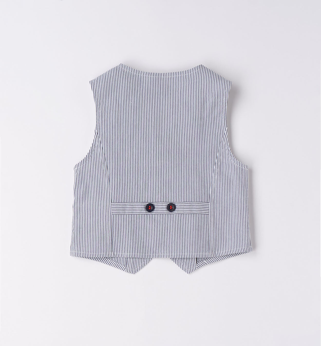 Gilet elegante bambino microriga - iDO