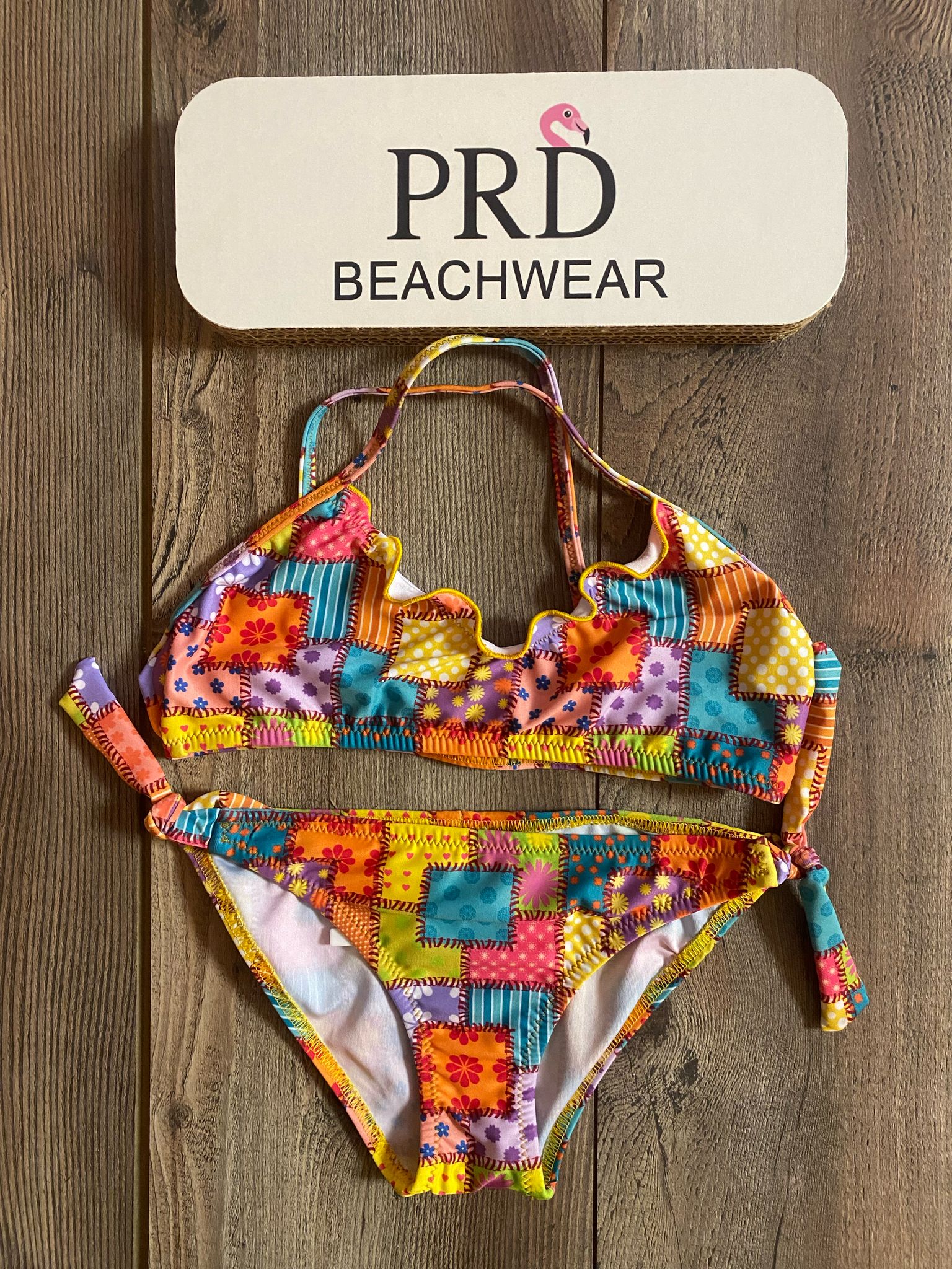 COSTUME BIKINI FASCIA SANGALLO BIANCO - PRD