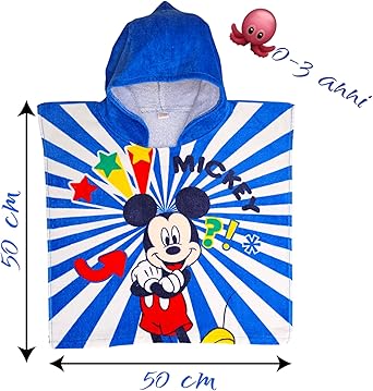 Poncho Topolino - ellepi