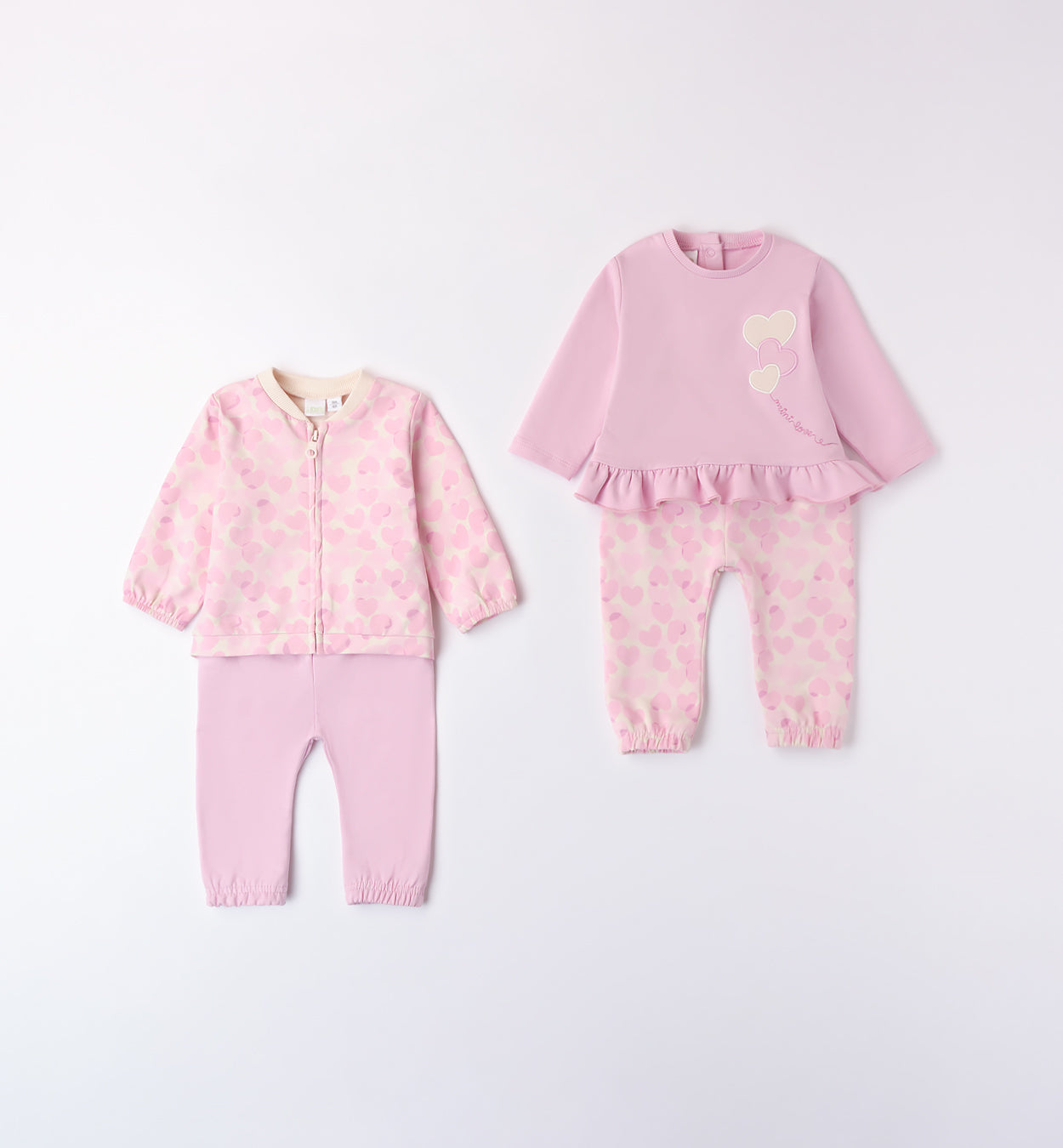 COMPLETO DUE PEZZI NEONATA - iDO