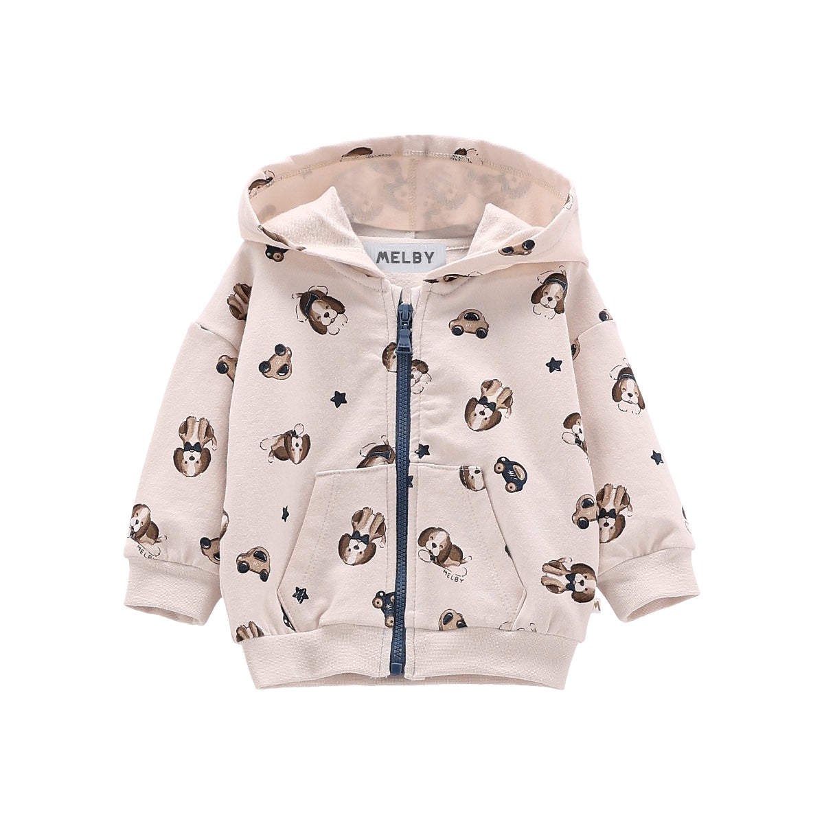 COMPLETO FELPA STRETCH  INTERLOCK NEONATO