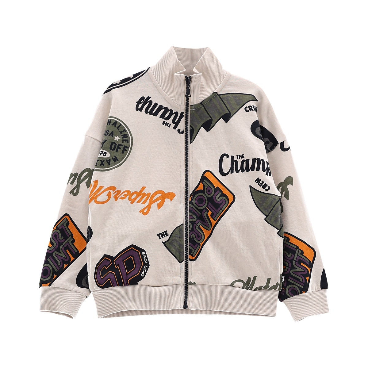 FELPA RAGAZZO CON ZIP