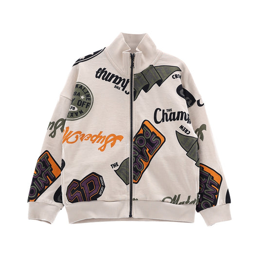 FELPA RAGAZZO CON ZIP