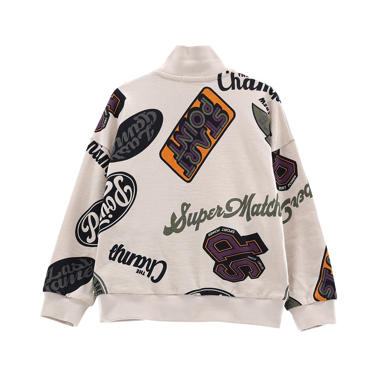 FELPA RAGAZZO CON ZIP