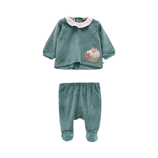 COMPLETO CLINICA C/PIEDE CINIGLIA SOFT NEONATA