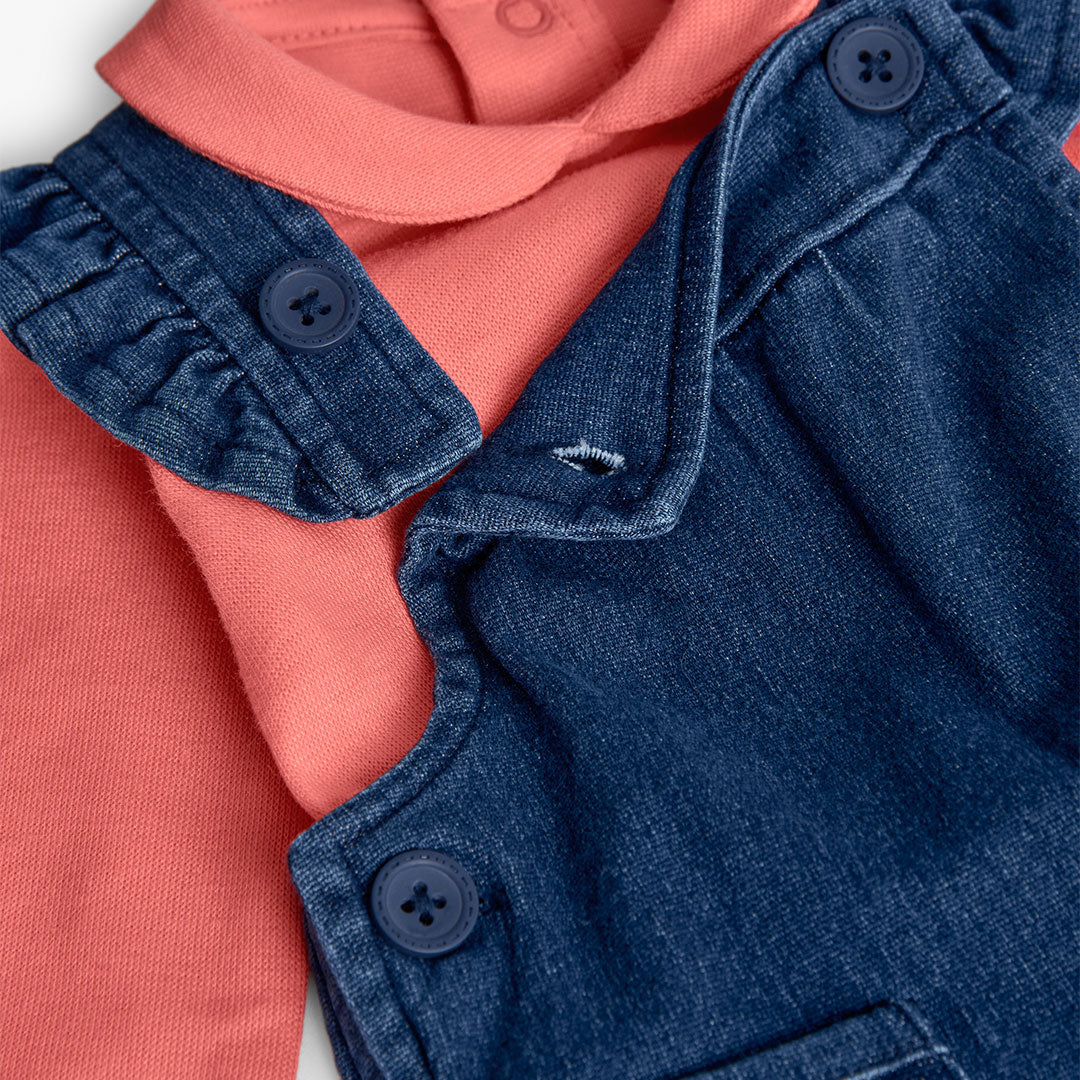 Completo salopette neonata -BCI