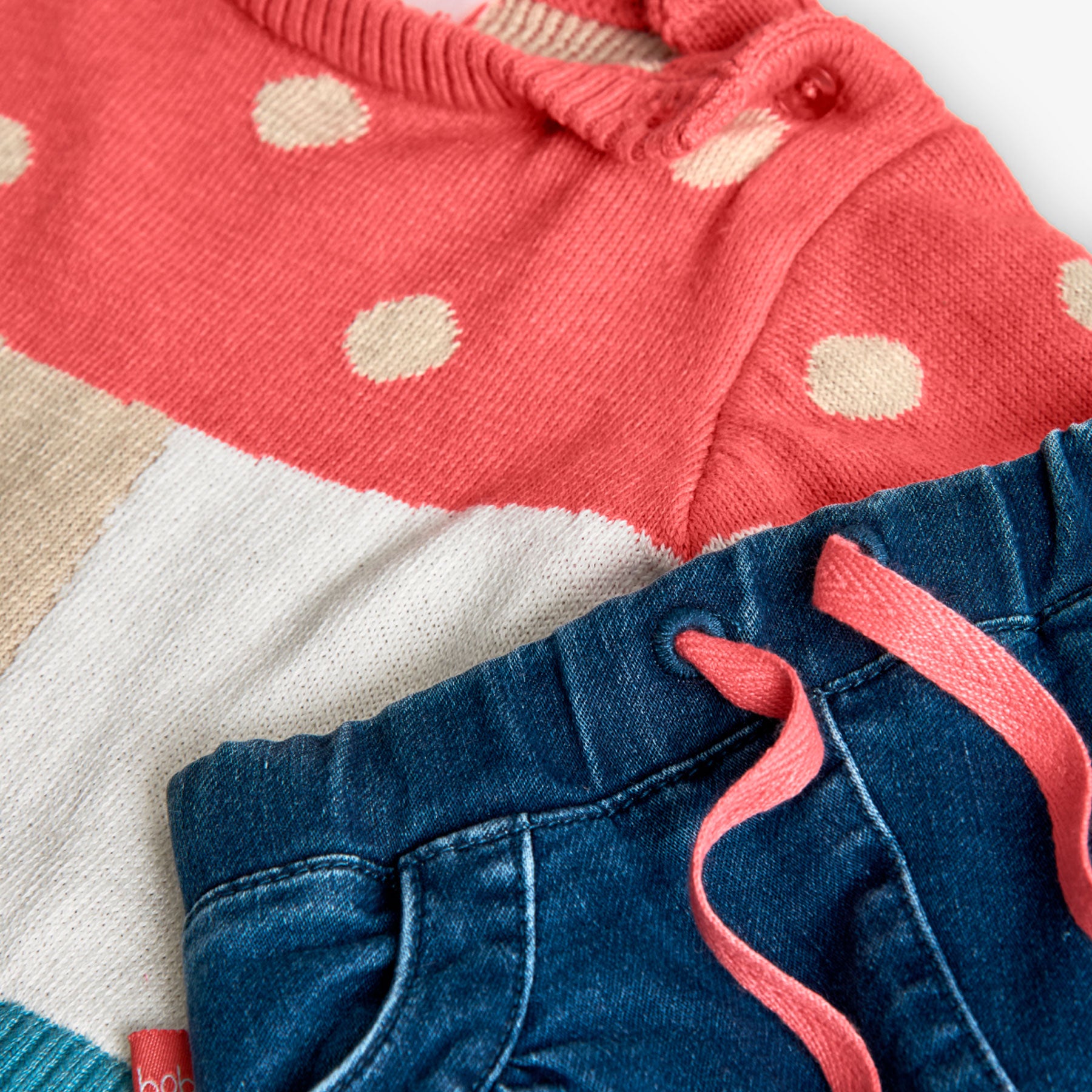 Completo maglioncino e pantalone neonata - BCI