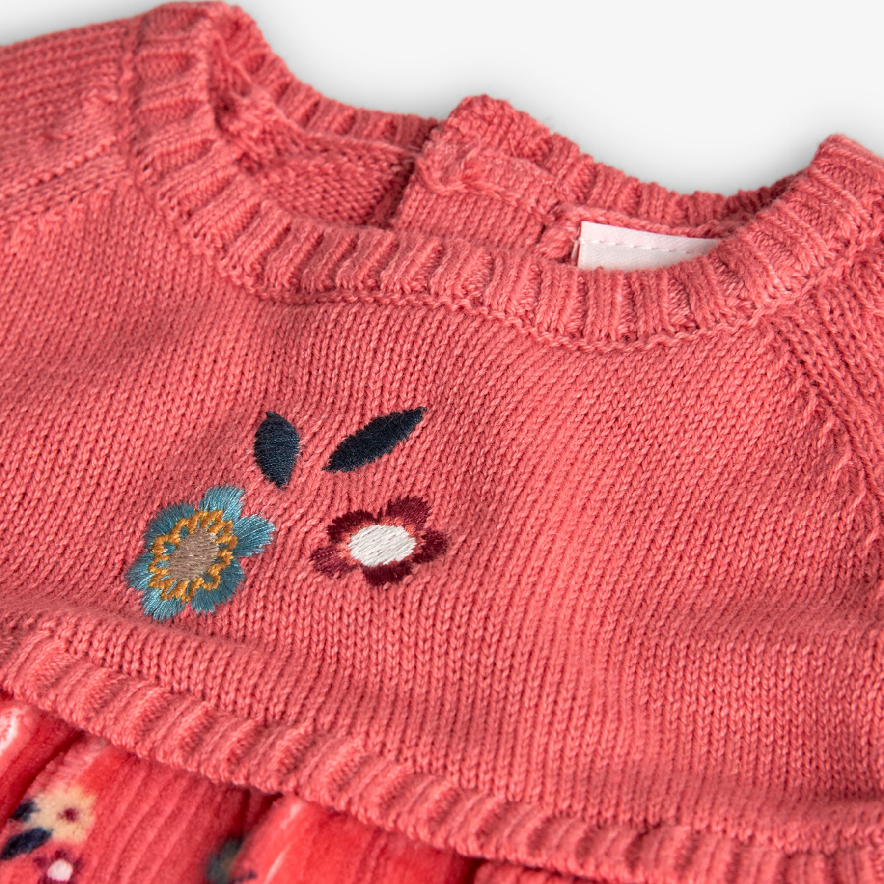 Vestito in maglia e ciniglia -BCI