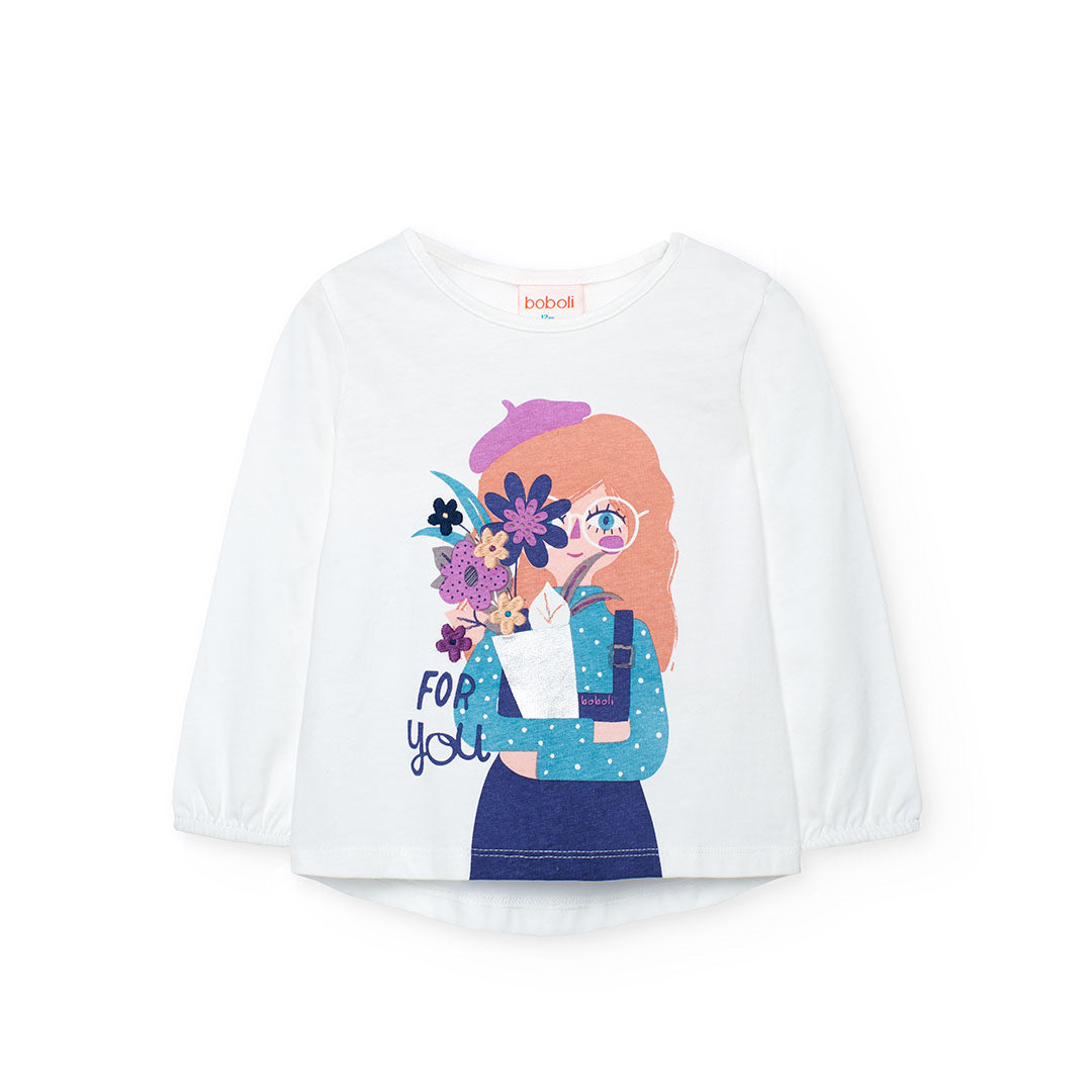 Maglietta jersey per bimba -BCI
