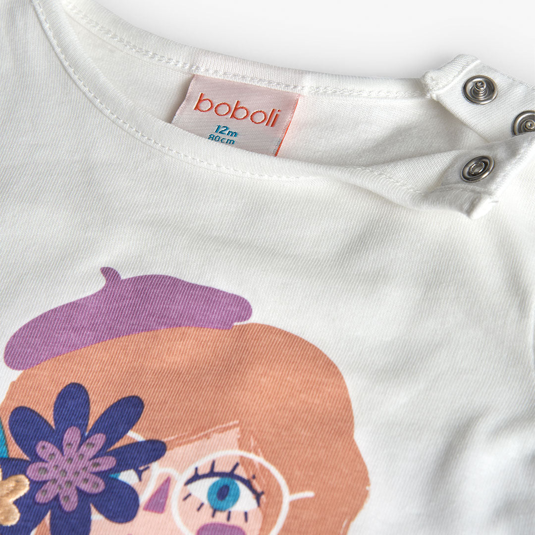 Maglietta jersey per bimba -BCI
