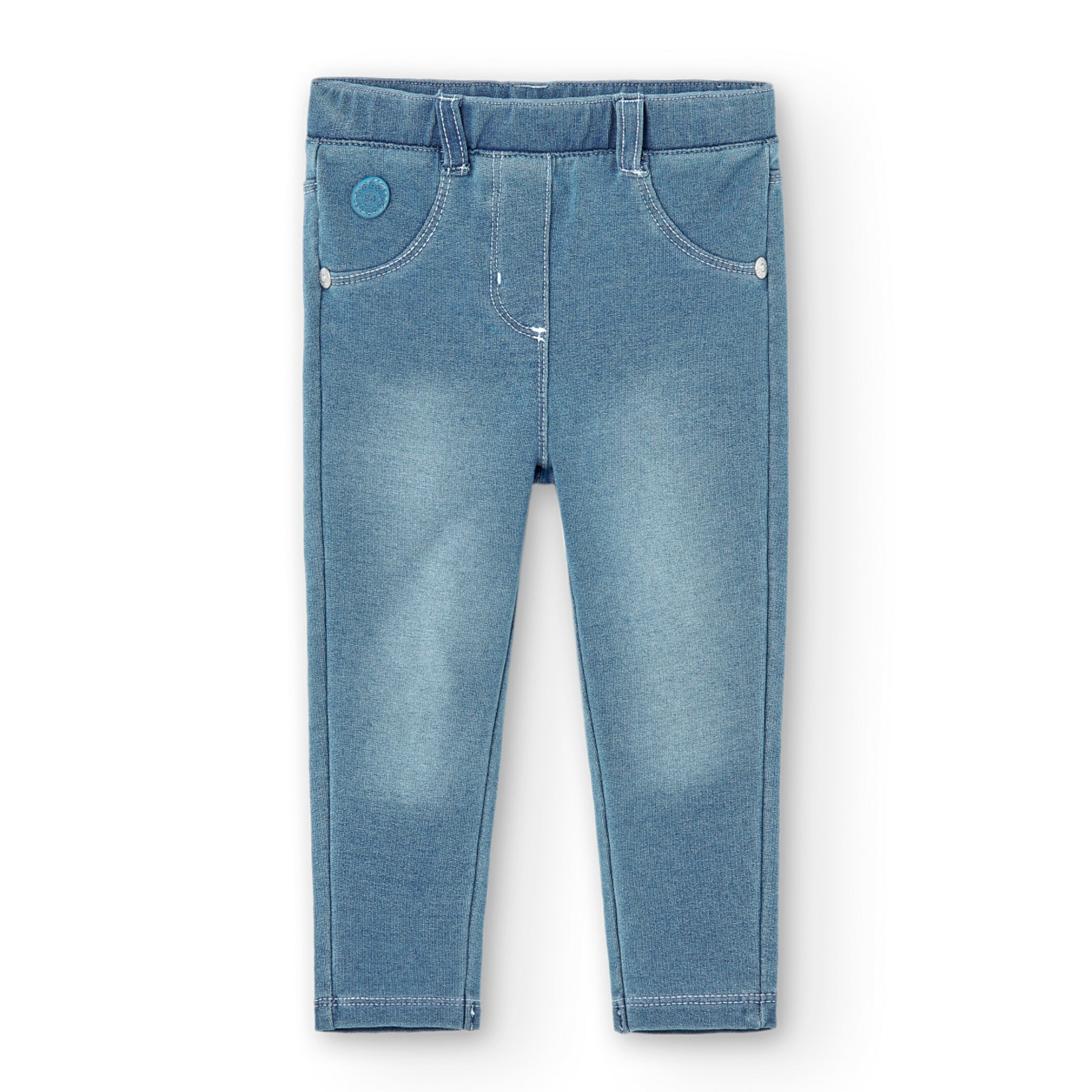 Pantaloni felpati denim per bimba -BCI