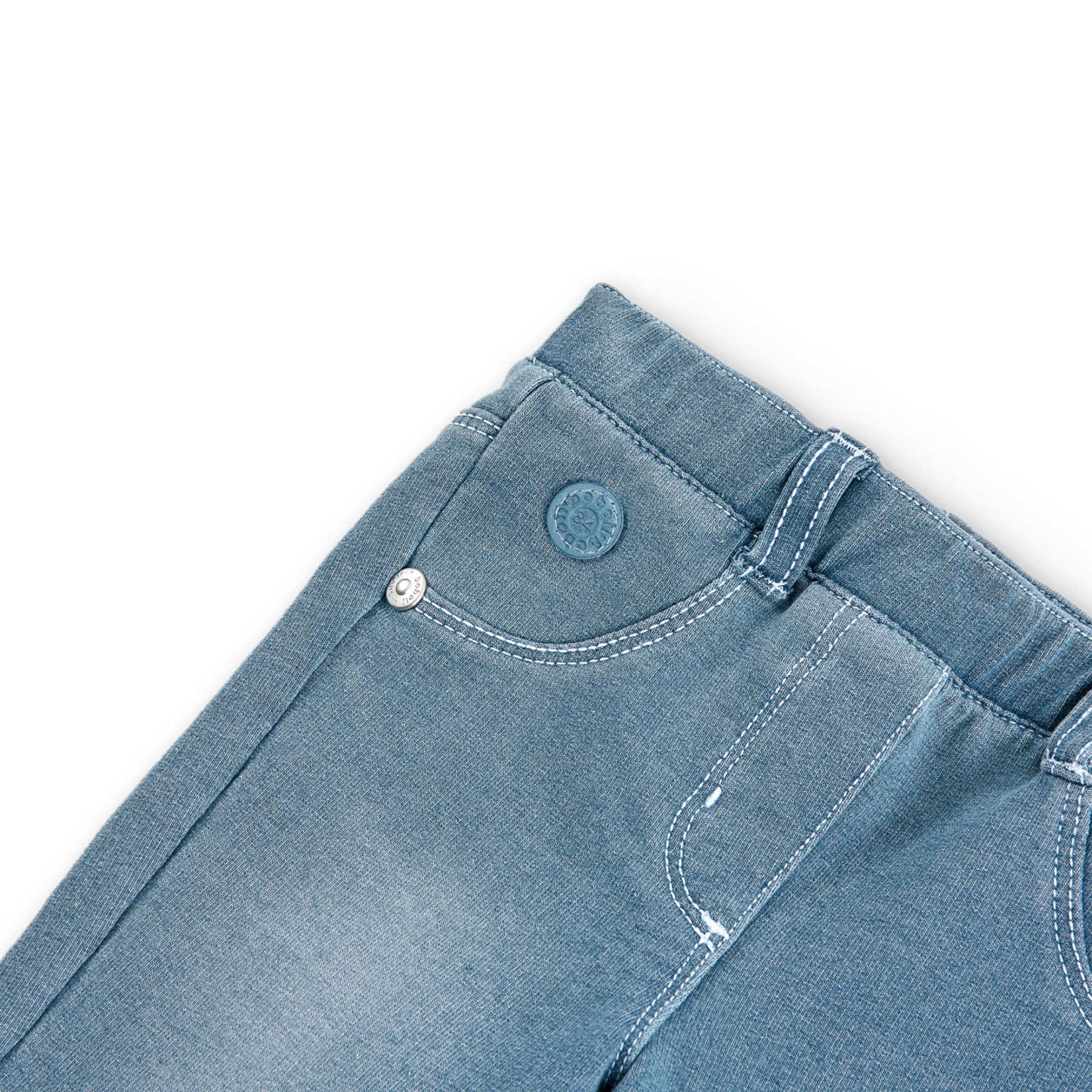 Pantaloni felpati denim per bimba -BCI