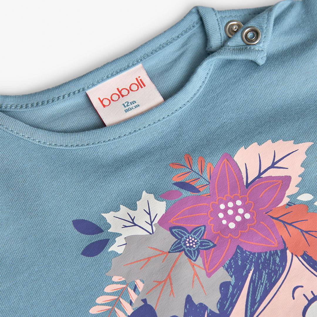 Maglietta jersey basic per neonati -BCI