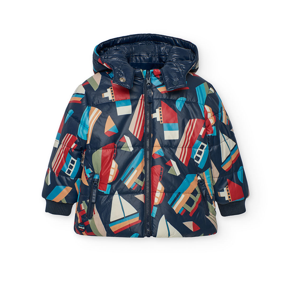 Parka reversibile per bimbo