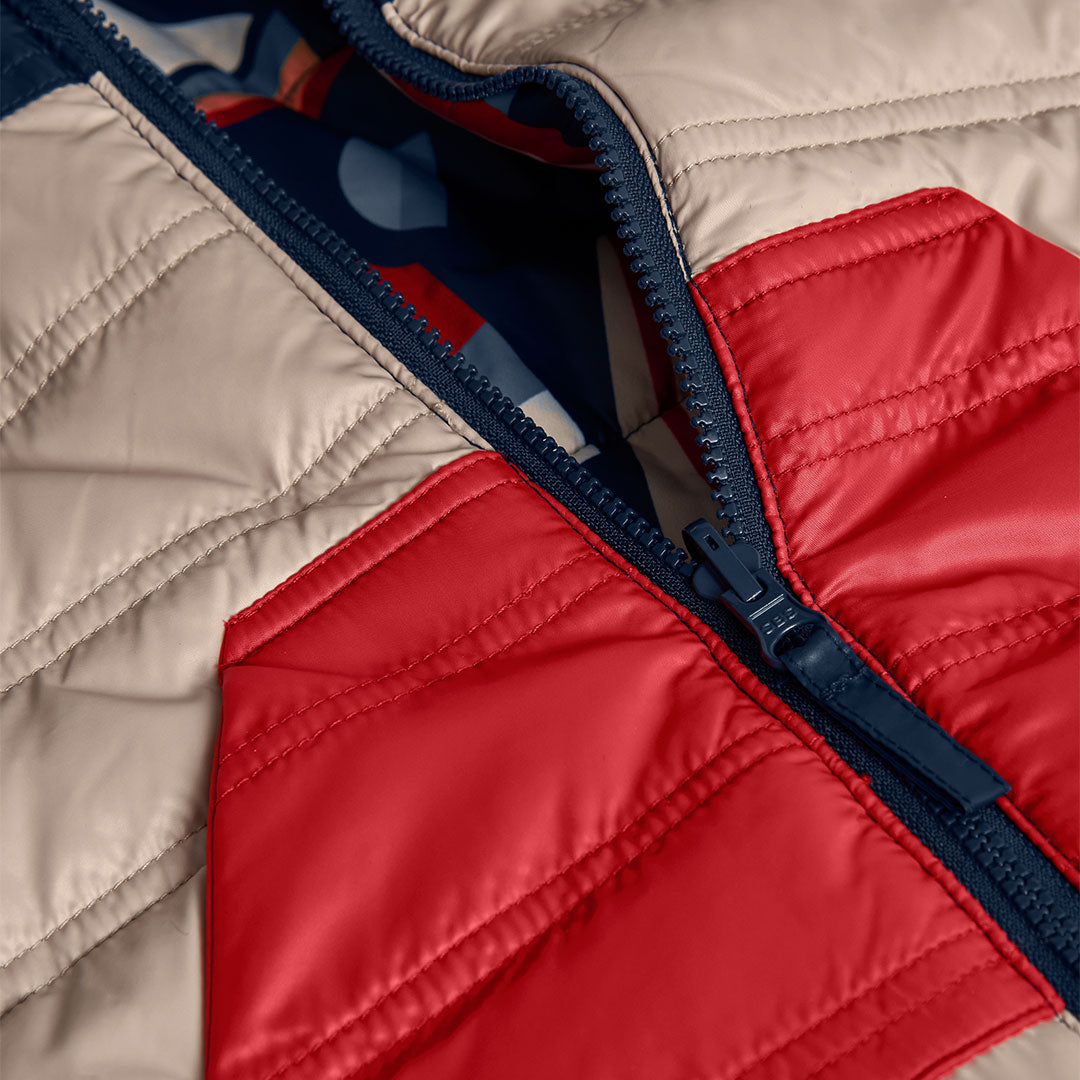 Parka reversibile per bimbo