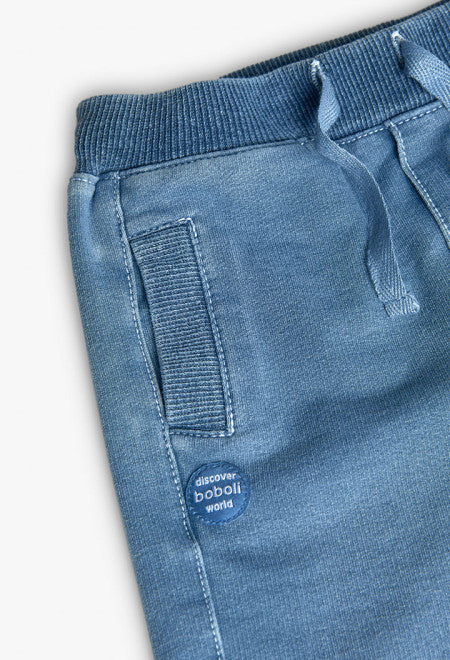 Pantaloni felpati denim per bimbo -BCI