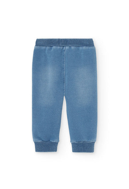 Pantaloni felpati denim per bimbo -BCI