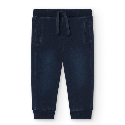 Pantaloni felpati denim per bimbo -BCI