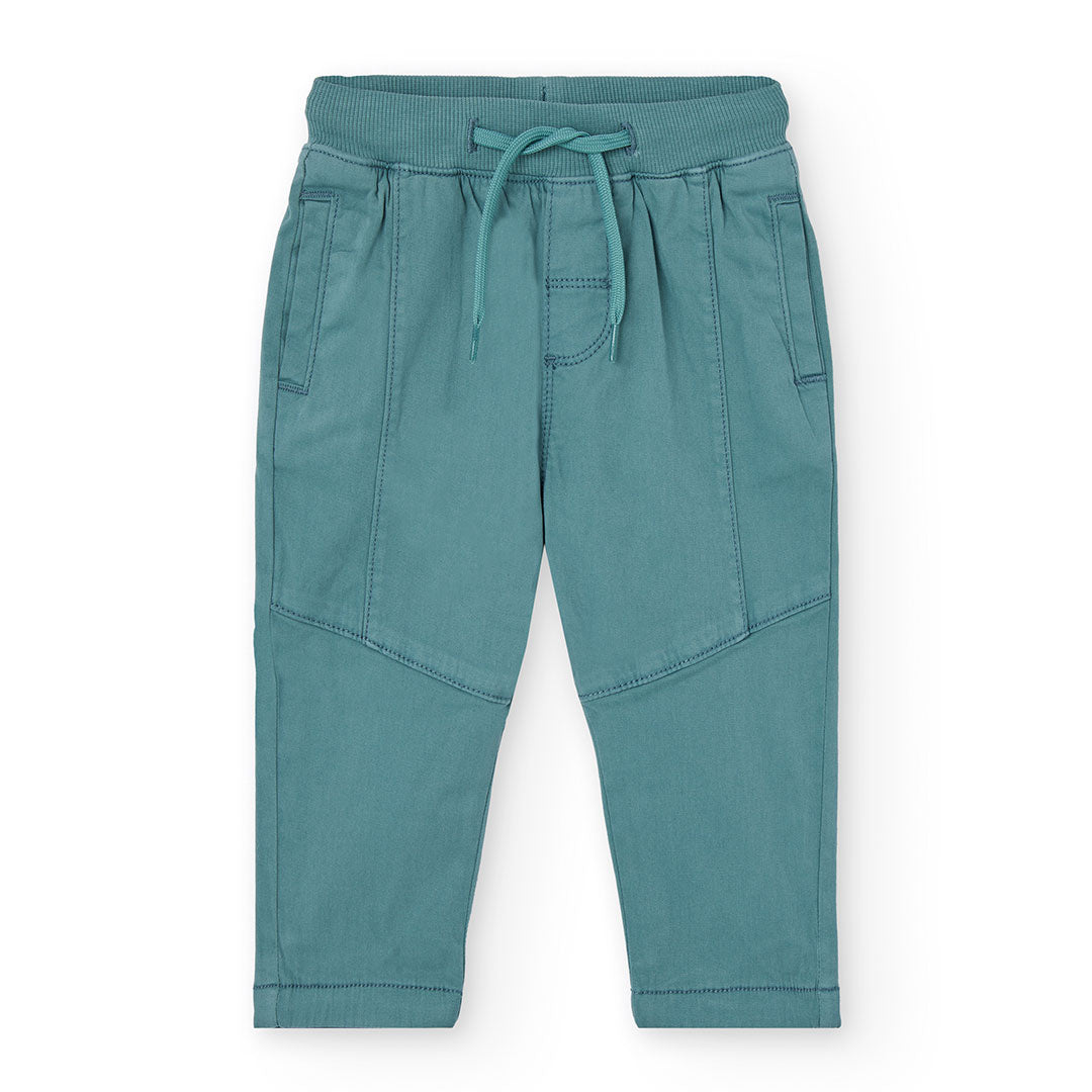 Pantaloni gabardina elastica per neonati -BCI