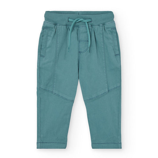 Pantaloni gabardina elastica per neonati -BCI
