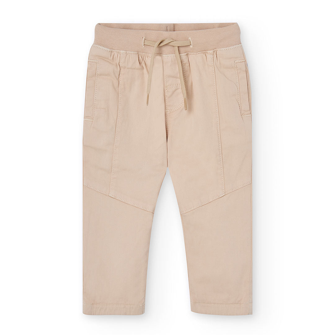 Pantaloni gabardina elastica per neonati -BCI
