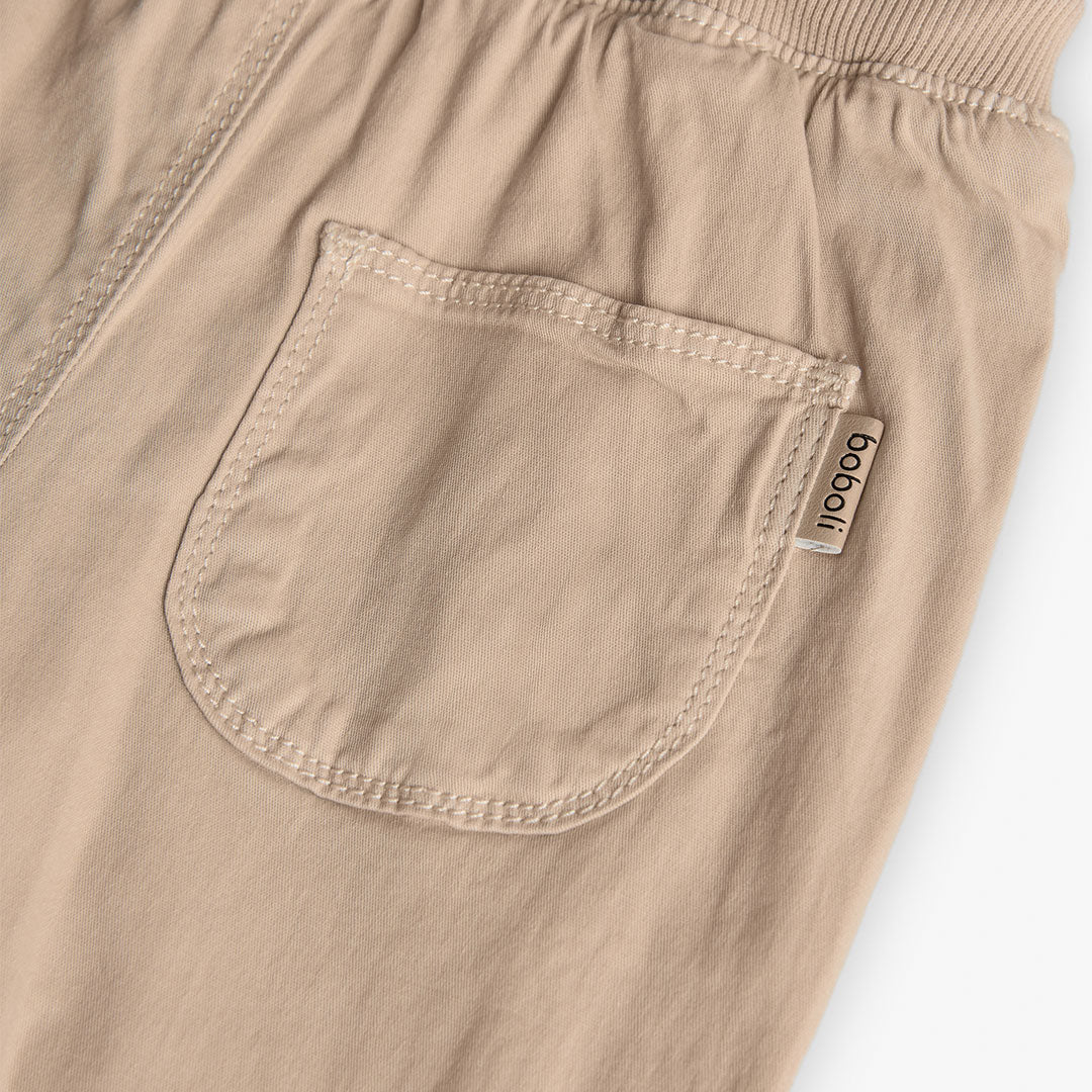 Pantaloni gabardina elastica per neonati -BCI