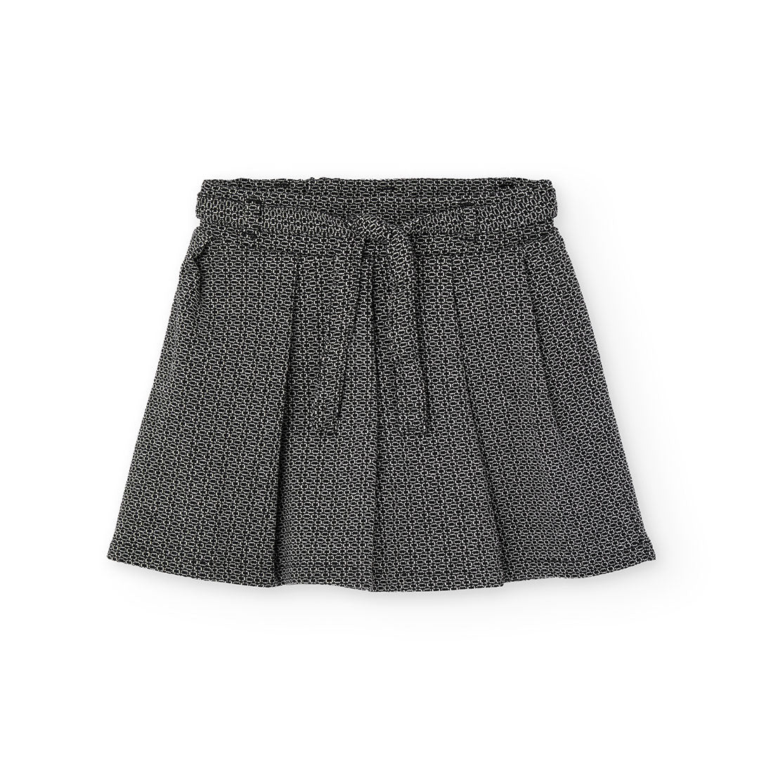 Gonna punto jacquard per ragazza -BCI