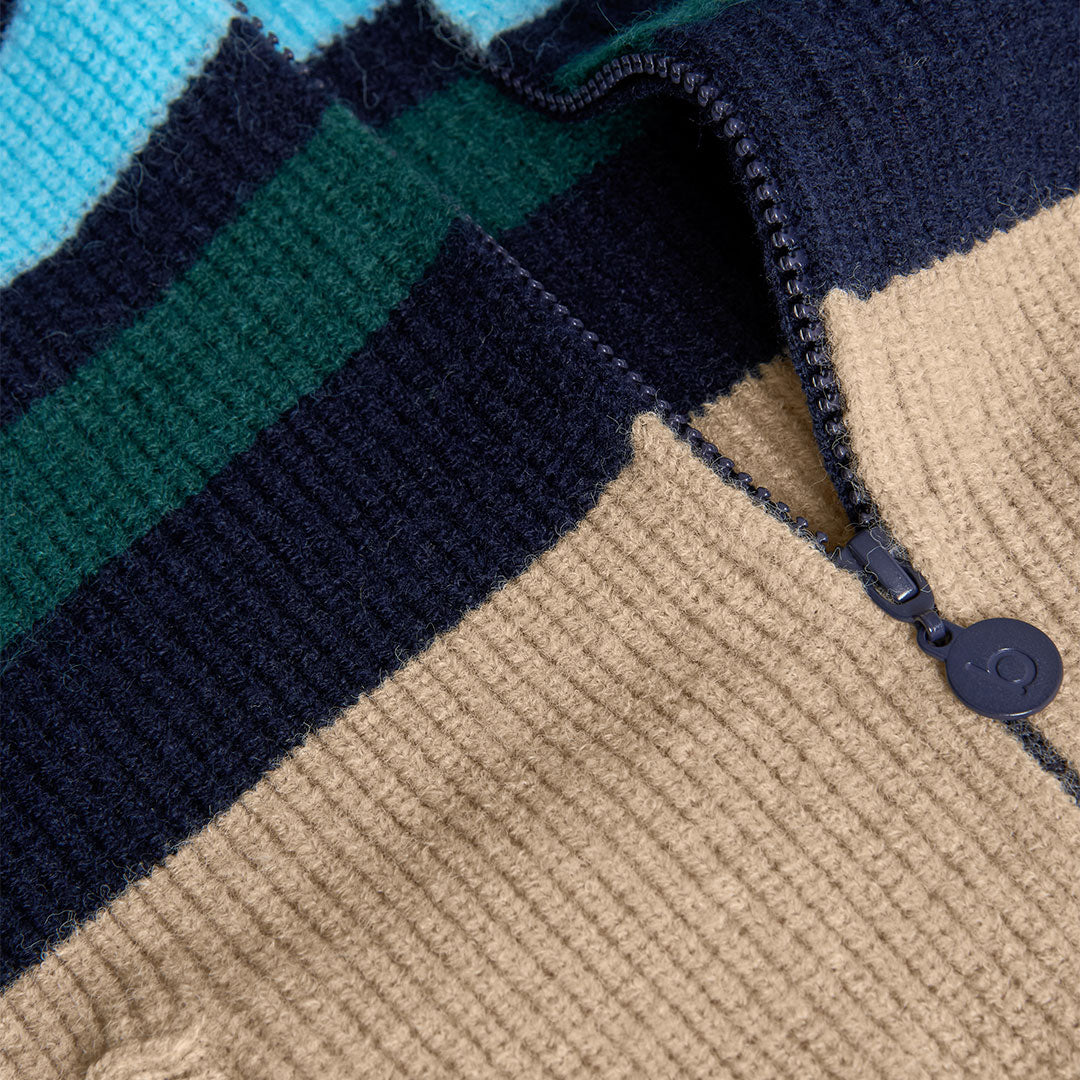 Giacchetta tricot con cappuccio per ragazzo