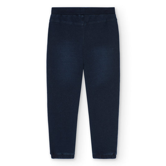 Pantaloni felpati denim per ragazzo -BCI