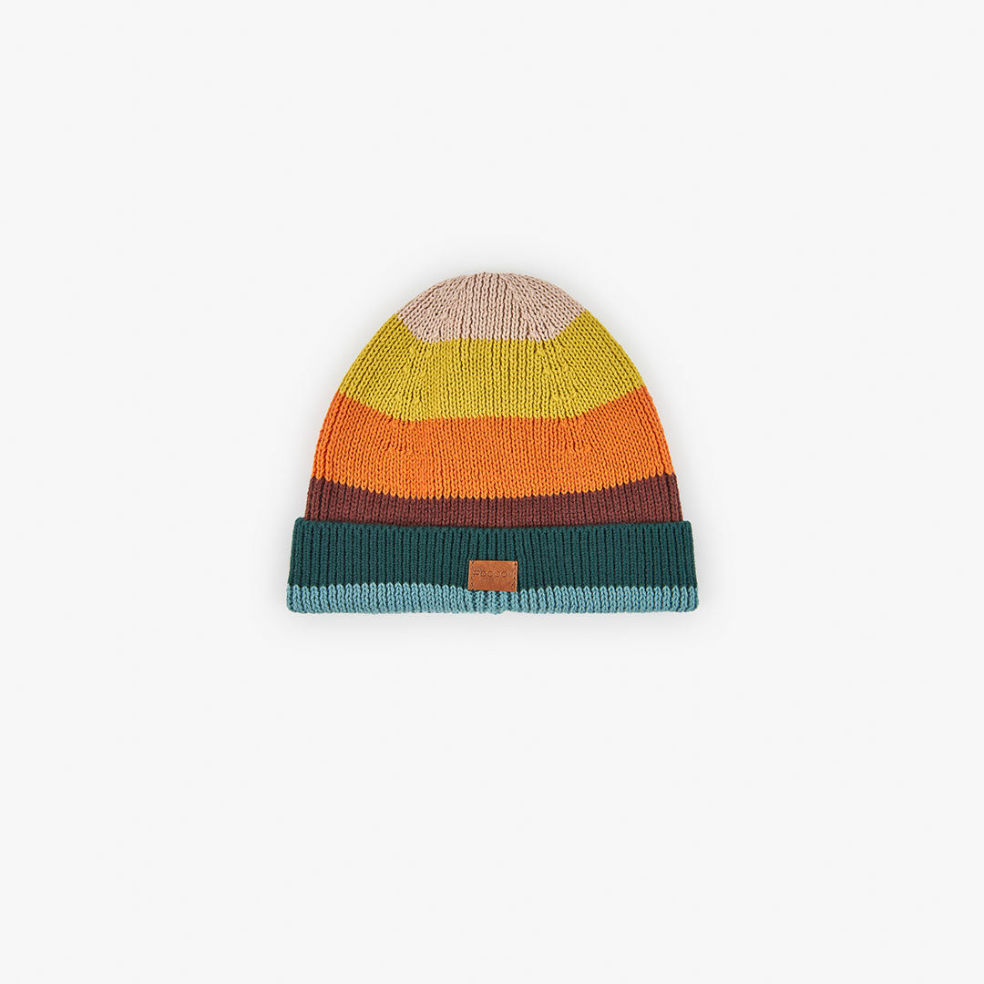 Cappello tricotosa a righe per ragazzo -BCI