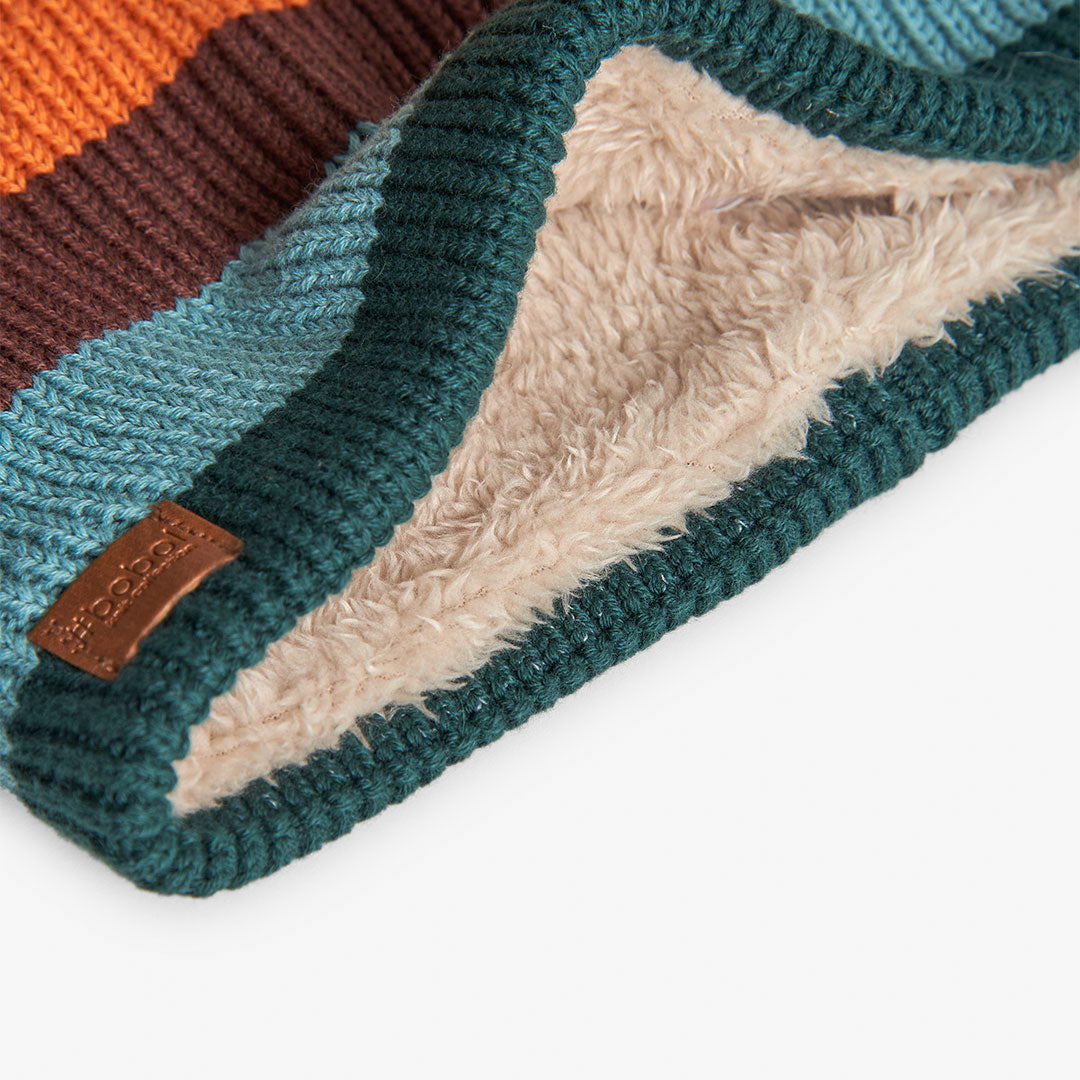 Scaldacollo per ragazzo a righe -BCI