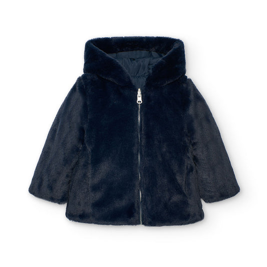 Parka reversibile per bimba