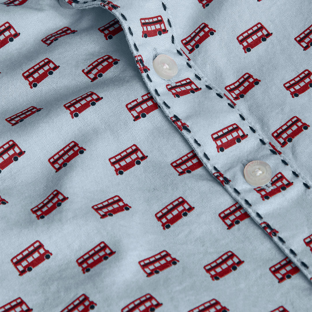 Camicia oxford manica lunga per neonati -BCI