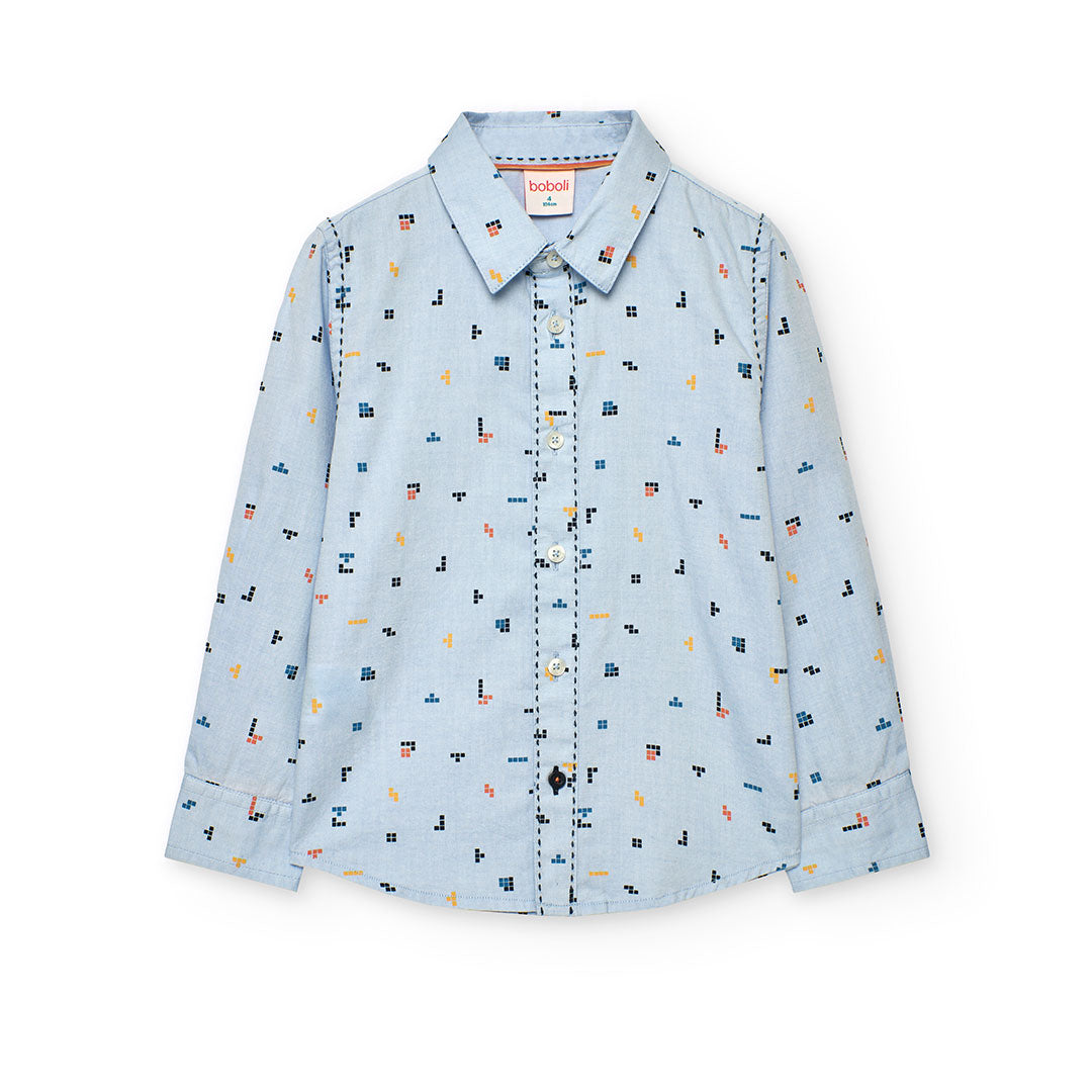 Camicia oxford manica lunga per ragazzo -BCI