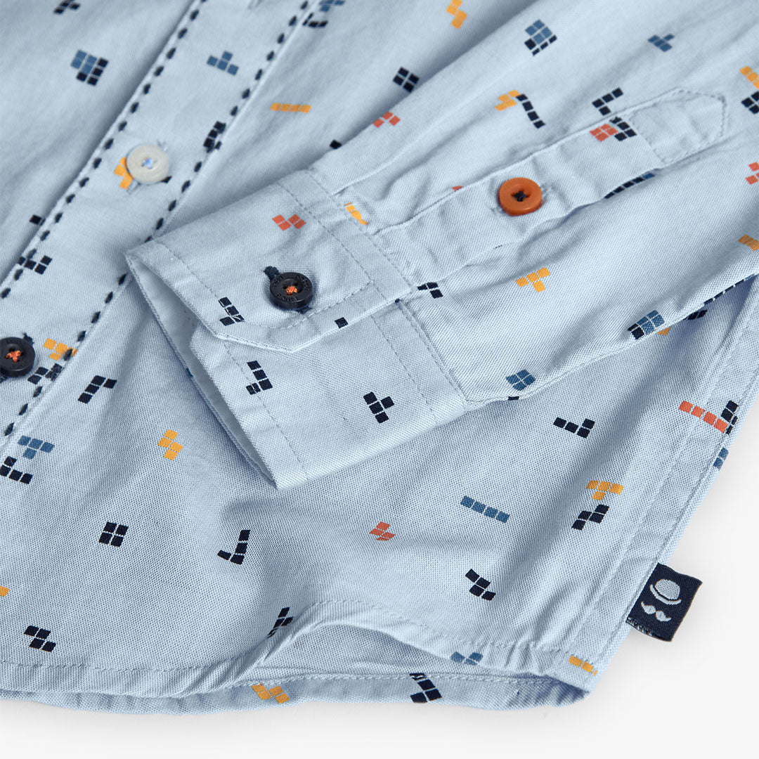 Camicia oxford manica lunga per ragazzo -BCI