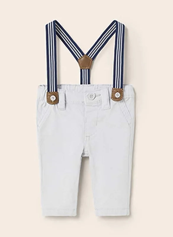 PANTALONE LUNGO TWILL NEONATO  - Mayoral Newborn