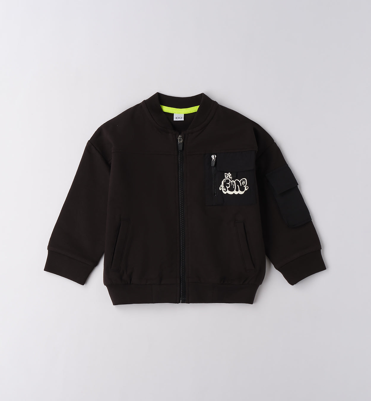 FELPA APERTA ML CON ZIP O CON BOTTONI