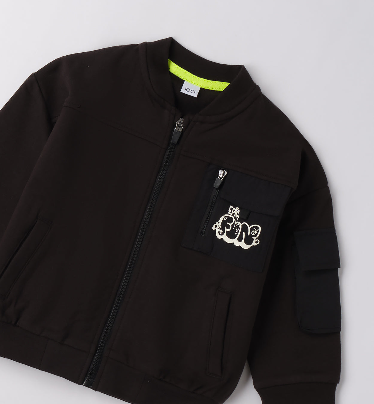 FELPA APERTA ML CON ZIP O CON BOTTONI